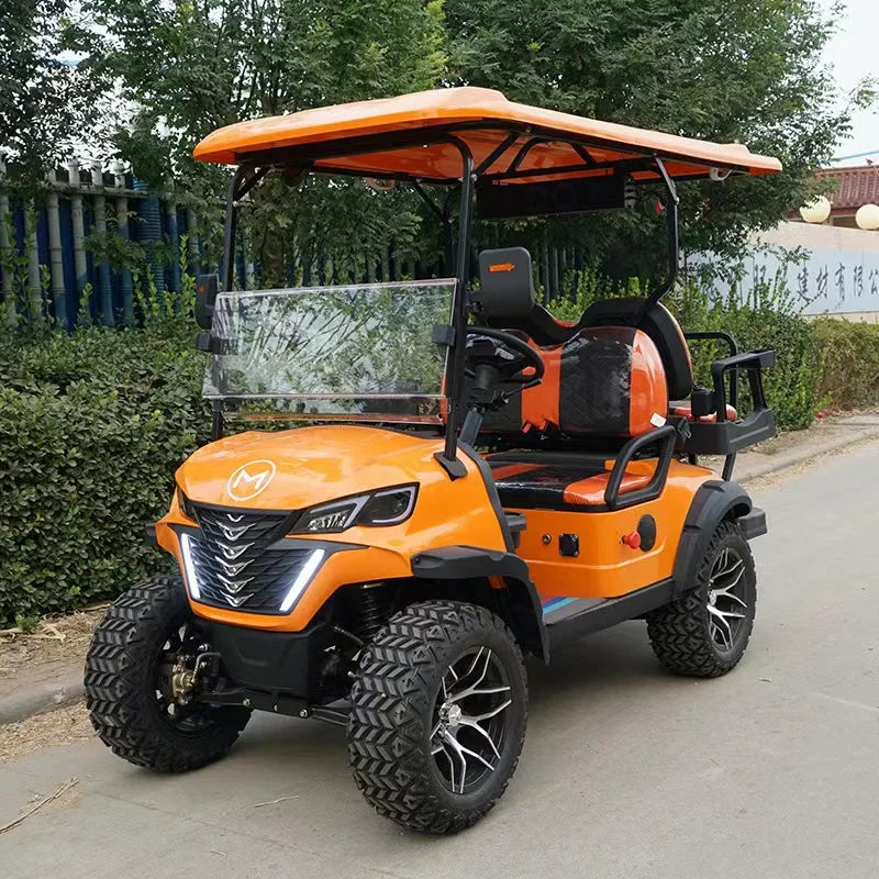 Vintage China Luxury 4 Seat Electric Club Car Golf Carts 4 Seater Utility Vehicle Electric Golf Cart with Factory Direct Price