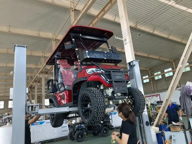 China Professional 48V 4 Seater Golf Carts Lifted Golf Buggy Lithium Battery 7500W Electric Golf Cart