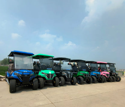 Wholesale Hunting Sightseeing Cart CE 6 Seater Passenger Lithium Battery Golf Kart Electric Golf Cart