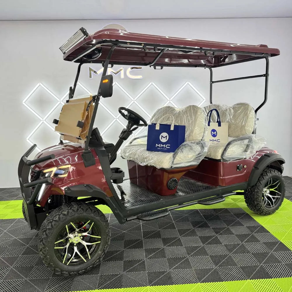New 4 Seater Passenger Wholesale 4 Wheel Best Lithium Battery Electric Hunting Buggy Car 4x4 Golf Cart