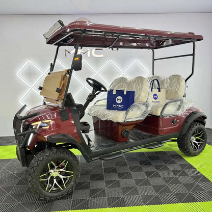 New 4 Seater Passenger Wholesale 4 Wheel Best Lithium Battery Electric Hunting Buggy Car 4x4 Golf Cart