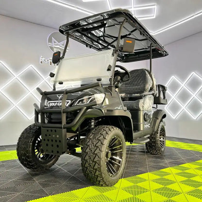 China Professional 48V 4 Seater Golf Carts Lifted Golf Buggy Lithium Battery 7500W Electric Golf Cart