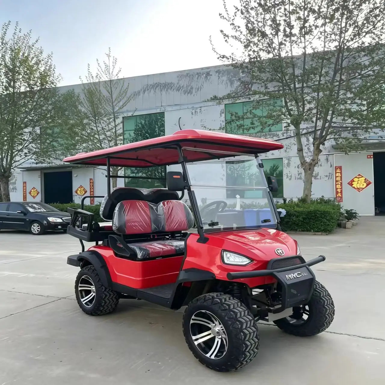 MMC Electric Lift Golf Car - Utility Cart with Lithium Battery 5000W/7000W 2-8 Person Capacity 48V 60V 72V - Factory Price