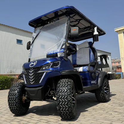 2025 New Model Style Exclusive  Factory 2 4 6 8 Seat Sightseeing Bus Club Car Hunting Cart Electric Golf Buggy Hunting Cart