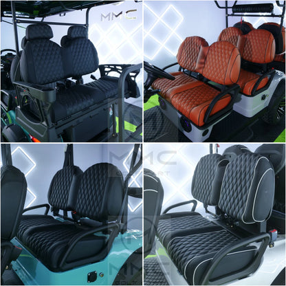 Manufacturer Customizable Electric Golf Cart With 10 Inch Screen Touch 60V Lithium Battery Street Legal Golf Cart Rapid Delivery