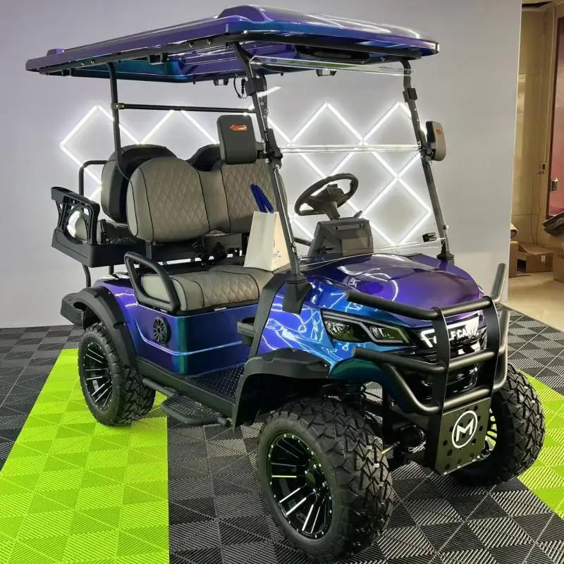 China Professional 48V 4 Seater Golf Carts Lifted Golf Buggy Lithium Battery 7500W Electric Golf Cart