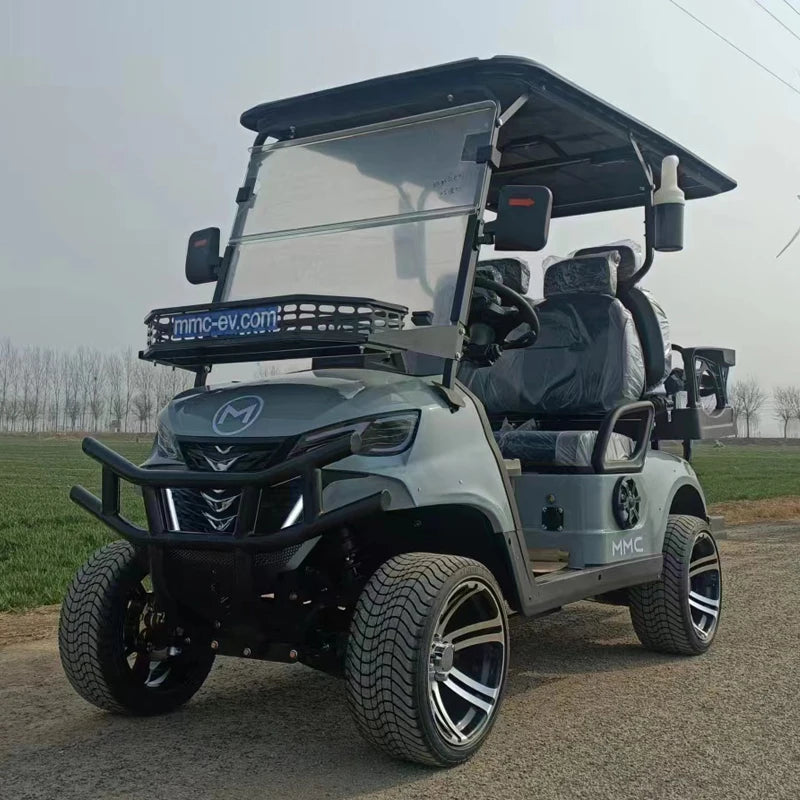 2025 New Model Style Exclusive  Factory 2 4 6 8 Seat Sightseeing Bus Club Car Hunting Cart Electric Golf Buggy Hunting Cart