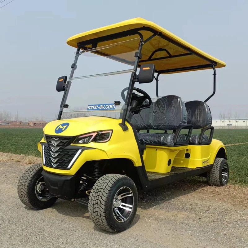 2025 New Model Style Exclusive  Factory 2 4 6 8 Seat Sightseeing Bus Club Car Hunting Cart Electric Golf Buggy Hunting Cart