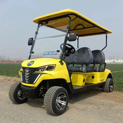 2025 New Model Style Exclusive  Factory 2 4 6 8 Seat Sightseeing Bus Club Car Hunting Cart Electric Golf Buggy Hunting Cart