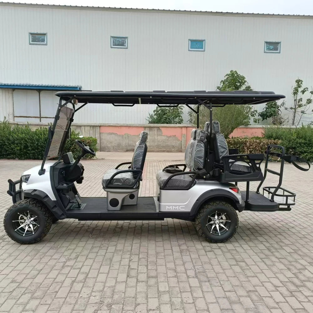 Brand New Club Car Mobility Scooter Fashion And Popular 4 Wheel 4 6 8 Seats Lithium Battery 5000W Electric Golf Cart