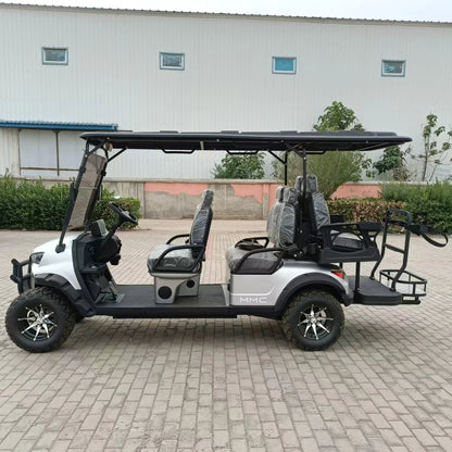 Brand New Club Car Mobility Scooter Fashion And Popular 4 Wheel 4 6 8 Seats Lithium Battery 5000W Electric Golf Cart