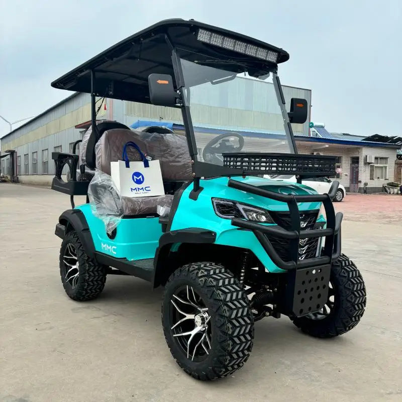 China Professional 48V 4 Seater Golf Carts Lifted Golf Buggy Lithium Battery 7500W Electric Golf Cart