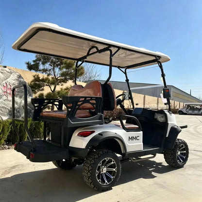 2026 New Design Off Road 4WD Golf Carts 2 4 6 8 Seater 4000W/7000W Solar Panel 48V/60V 72V Lithium Battery Electric Golf Cart