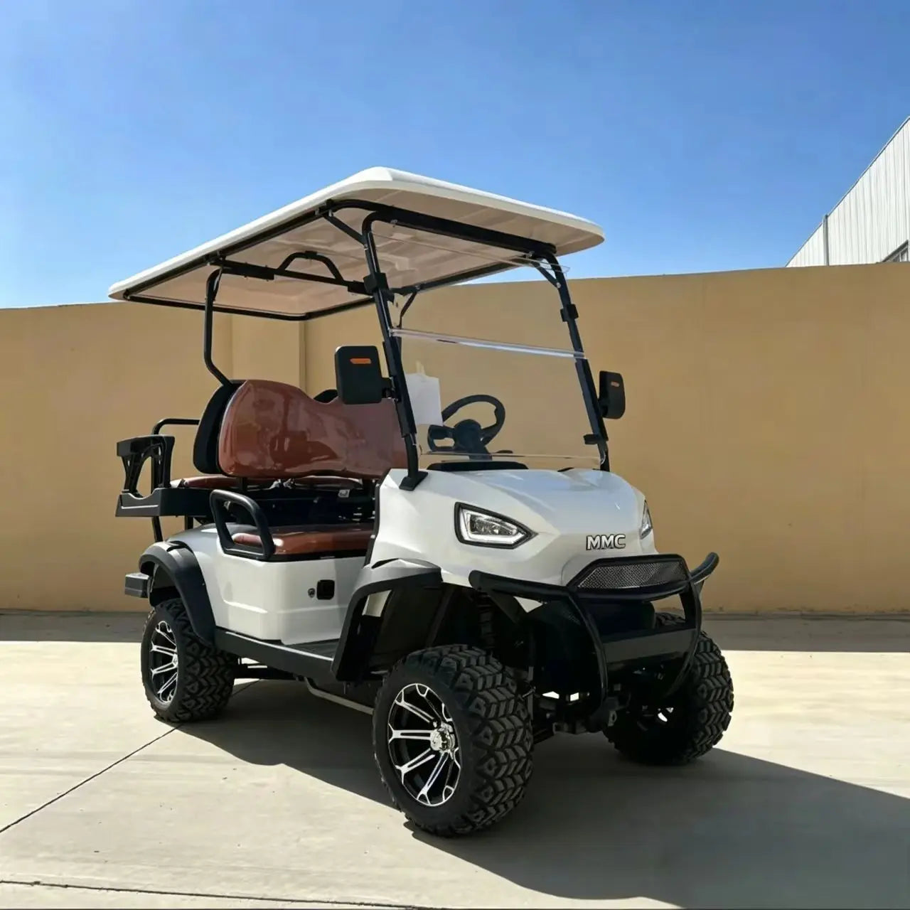 2026 New Design Off Road 4WD Golf Carts 2 4 6 8 Seater 4000W/7000W Solar Panel 48V/60V 72V Lithium Battery Electric Golf Cart