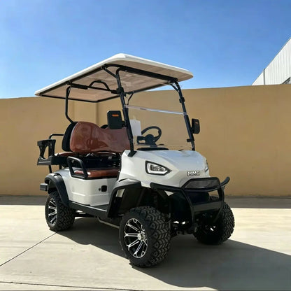 2026 New Design Off Road 4WD Golf Carts 2 4 6 8 Seater 4000W/7000W Solar Panel 48V/60V 72V Lithium Battery Electric Golf Cart