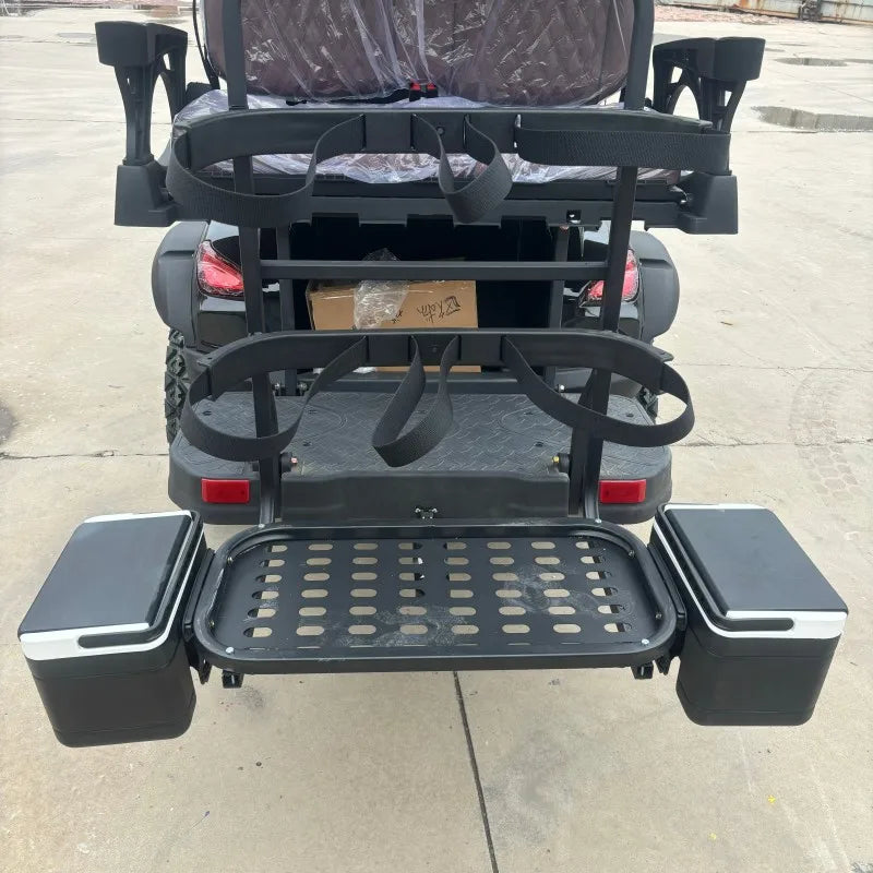 Best Price 72v Lithium Acid Battery 4 6 8 Seats Family Golf Buggy  Customize Colors 3-Point Safety Belt Electric Golf Cart