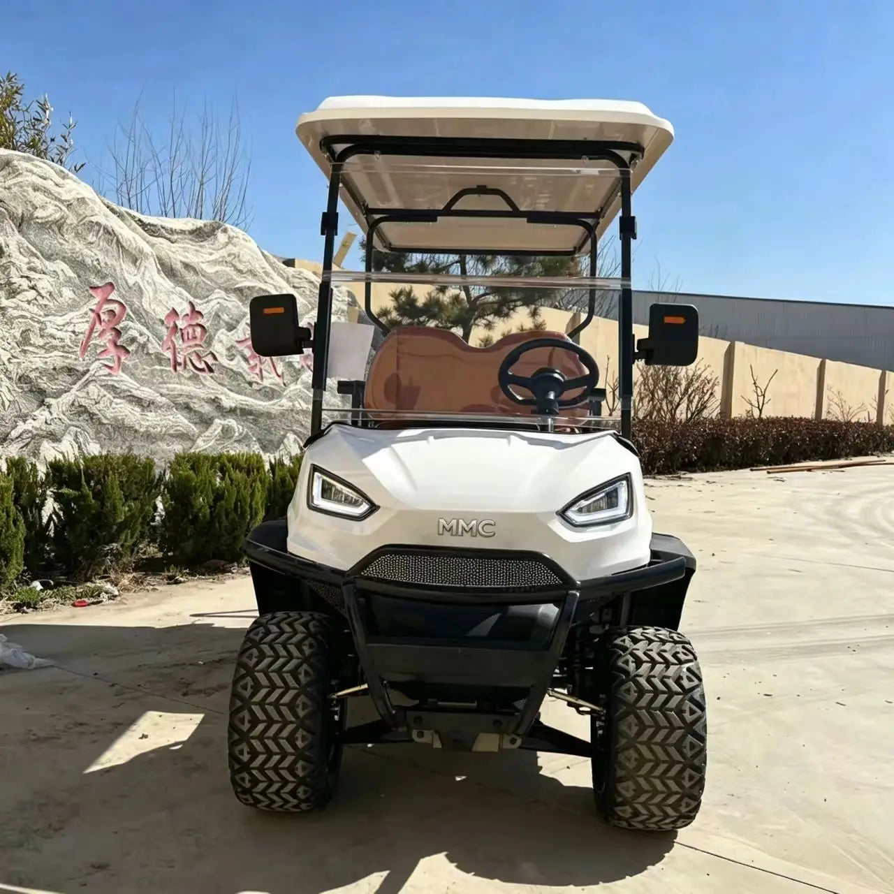 2026 New Design Off Road 4WD Golf Carts 2 4 6 8 Seater 4000W/7000W Solar Panel 48V/60V 72V Lithium Battery Electric Golf Cart