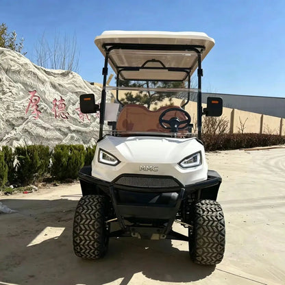 2026 New Design Off Road 4WD Golf Carts 2 4 6 8 Seater 4000W/7000W Solar Panel 48V/60V 72V Lithium Battery Electric Golf Cart