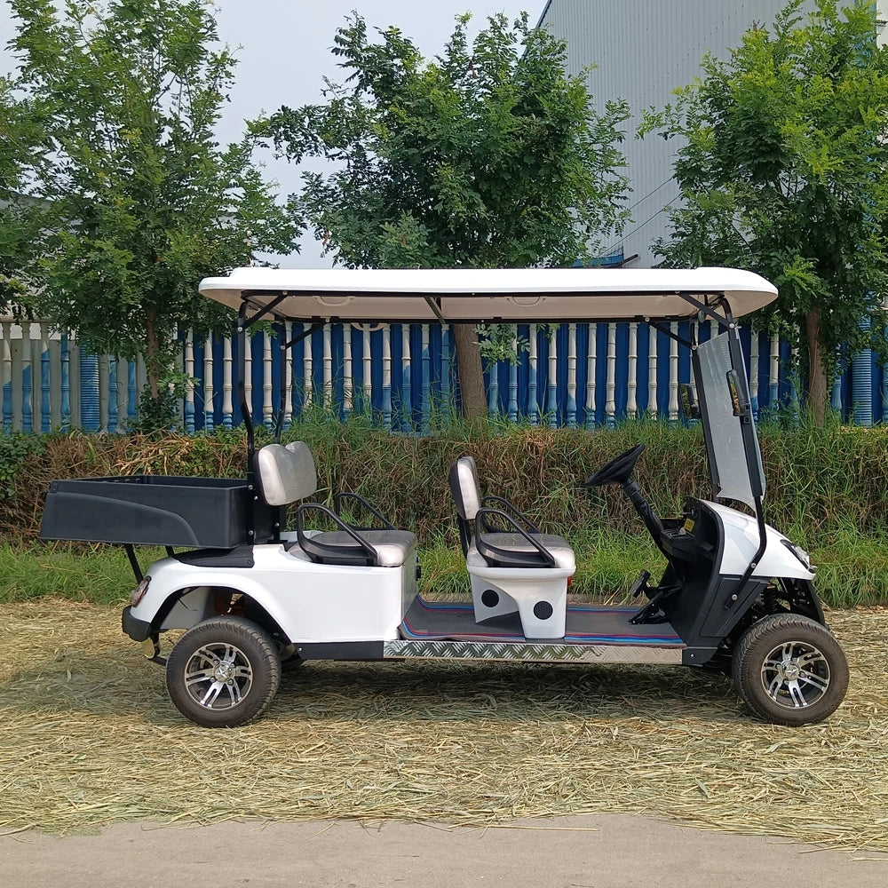 4WD off-Road Lifted Electric Golf Mini Adult Vehicle Car UTV Cart Utility Hunting Electric Golf Cart