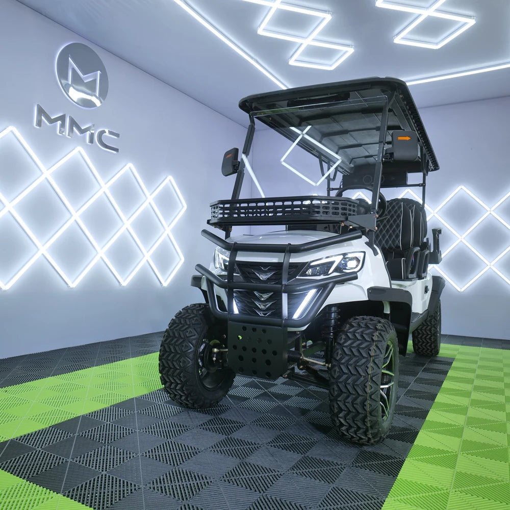 Manufacturer Customizable Electric Golf Cart With 10 Inch Screen Touch 60V Lithium Battery Street Legal Golf Cart Rapid Delivery