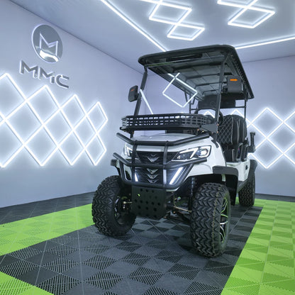Manufacturer Customizable Electric Golf Cart With 10 Inch Screen Touch 60V Lithium Battery Street Legal Golf Cart Rapid Delivery