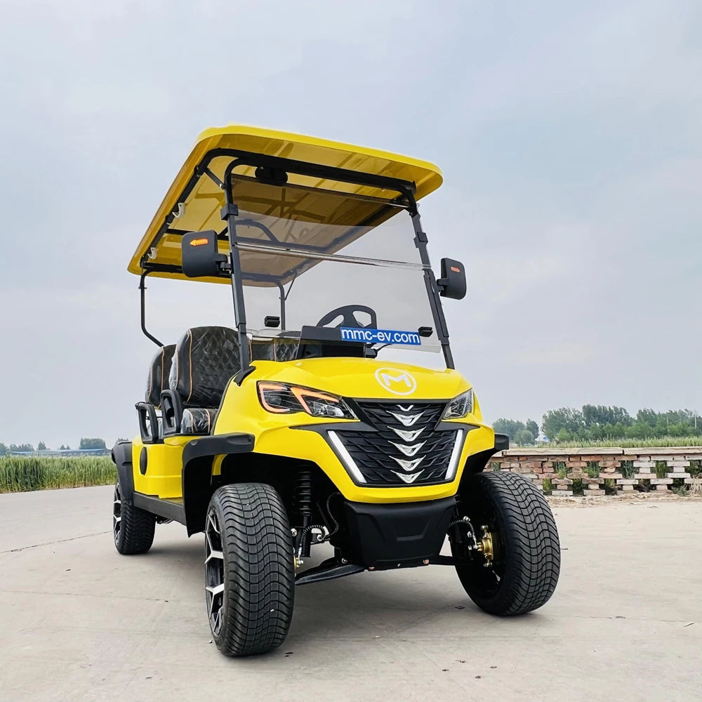 CE Certification New Utility Evolution Vehicles Electric Buggy Hunting 48/72V Lithium Battery Golf Car 4 Seat Golf Cart