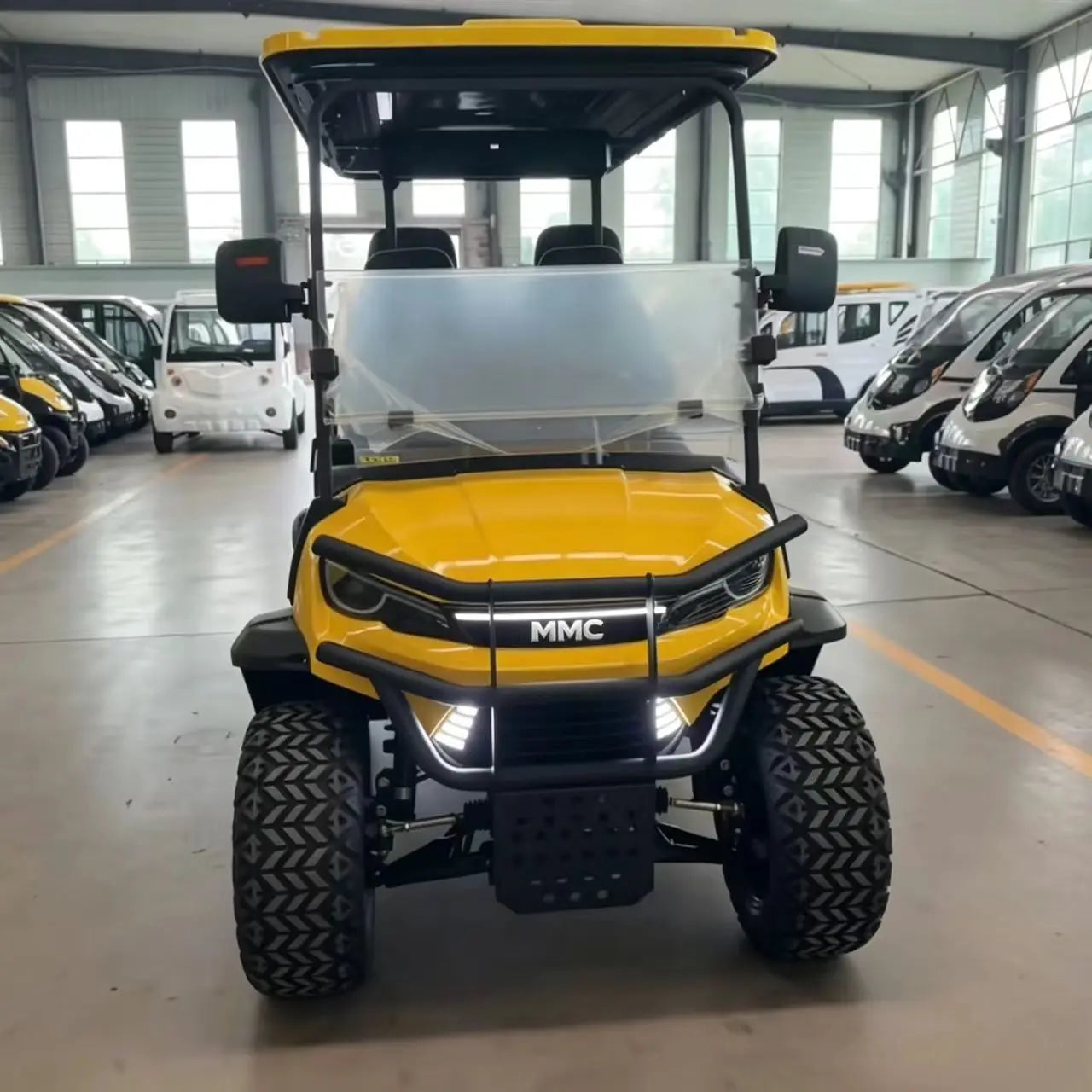 Custom 4WD Electric Golf Cart Super Torque Anti Rollover 2-8 Seater Options 48V/52V/72V 4000W/5000W/7000W - Hot Selling Model