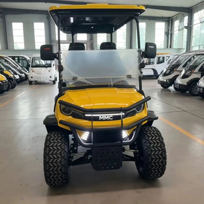 Custom 4WD Electric Golf Cart Super Torque Anti Rollover 2-8 Seater Options 48V/52V/72V 4000W/5000W/7000W - Hot Selling Model