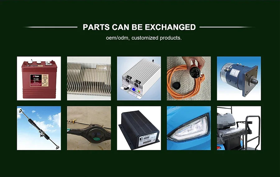 Custom 4WD Electric Golf Cart Super Torque Anti Rollover 2-8 Seater Options 48V/52V/72V 4000W/5000W/7000W - Hot Selling Model