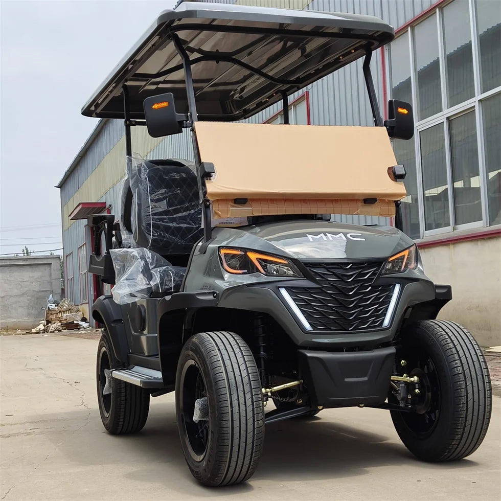 New 4 Seater Passenger Wholesale 4 Wheel Best Lithium Battery Electric Hunting Buggy Car 4x4 Golf Cart