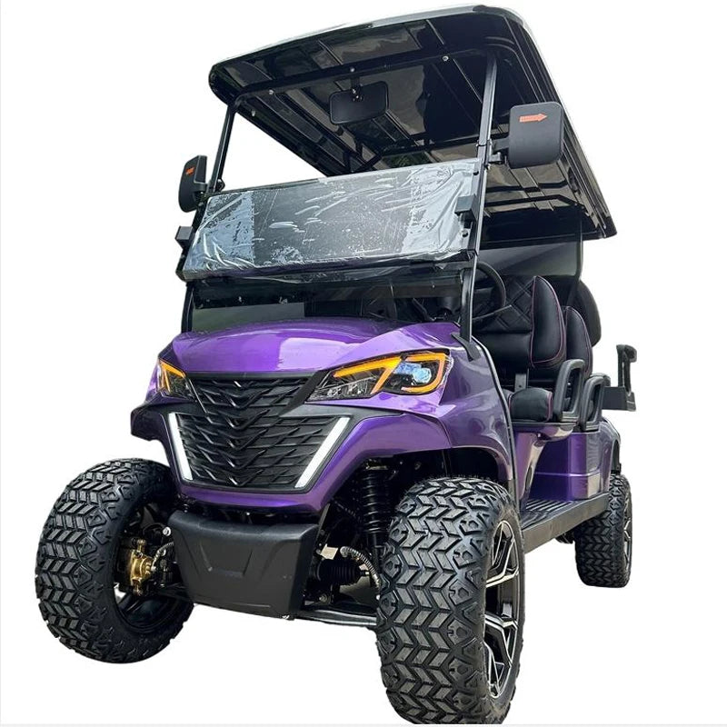 4 Wheel Drive 4X4 Golf Buggy Car New Electric Hunting Golf Cart 4WD for Sale