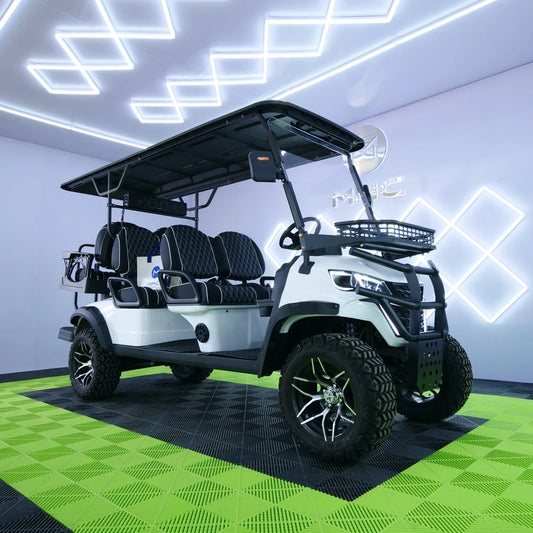 Manufacturer Customizable Electric Golf Cart With 10 Inch Screen Touch 60V Lithium Battery Street Legal Golf Cart Rapid Delivery