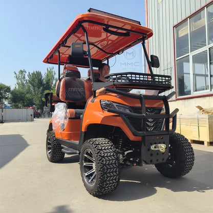 New 4 Seater Passenger Wholesale 4 Wheel Best Lithium Battery Electric Hunting Buggy Car 4x4 Golf Cart