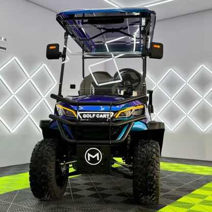 New 4 Seater Passenger Wholesale 4 Wheel Best Lithium Battery Electric Hunting Buggy Car 4x4 Golf Cart