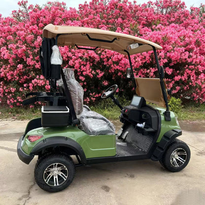 Cheap 4x4 Trailer 48/60/72V Remote Control Motor Club Car Vintage 2 Seater Electric Golf Cart