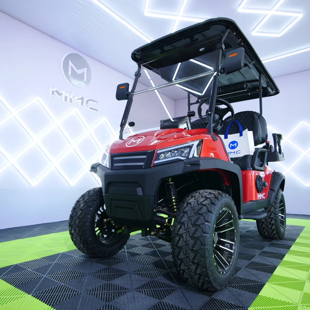 Manufacturer Customizable Electric Golf Cart With 10 Inch Screen Touch 60V Lithium Battery Street Legal Golf Cart Rapid Delivery