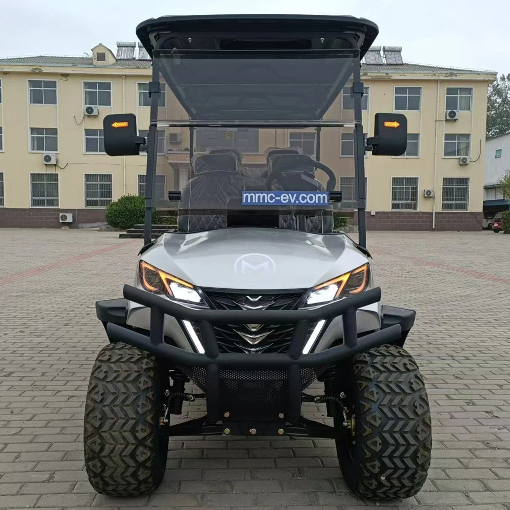 Brand New Club Car Mobility Scooter Fashion And Popular 4 Wheel 4 6 8 Seats Lithium Battery 5000W Electric Golf Cart