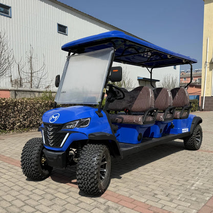 CE Certification New Utility Evolution Vehicles Electric Buggy Hunting 48/72V Lithium Battery Golf Car 4 Seat Golf Cart