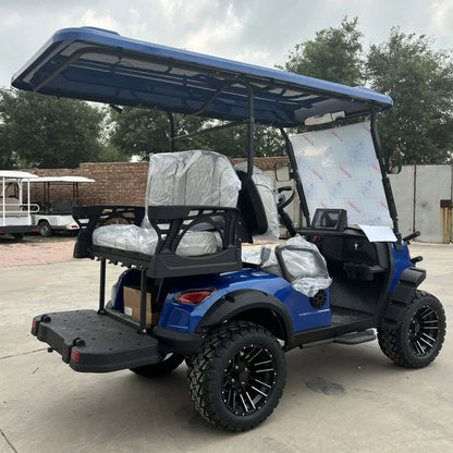 2026 New Launched 72V 7.5KW AC System Lithium Battery Powered 2 4 6 Seats Electric Golf Cart