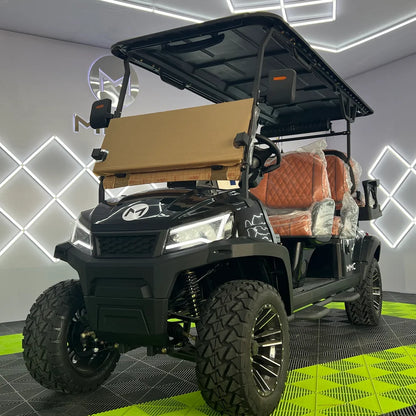 Vintage China Luxury 4 Seat Electric Club Car Golf Carts 4 Seater Utility Vehicle Electric Golf Cart with Factory Direct Price