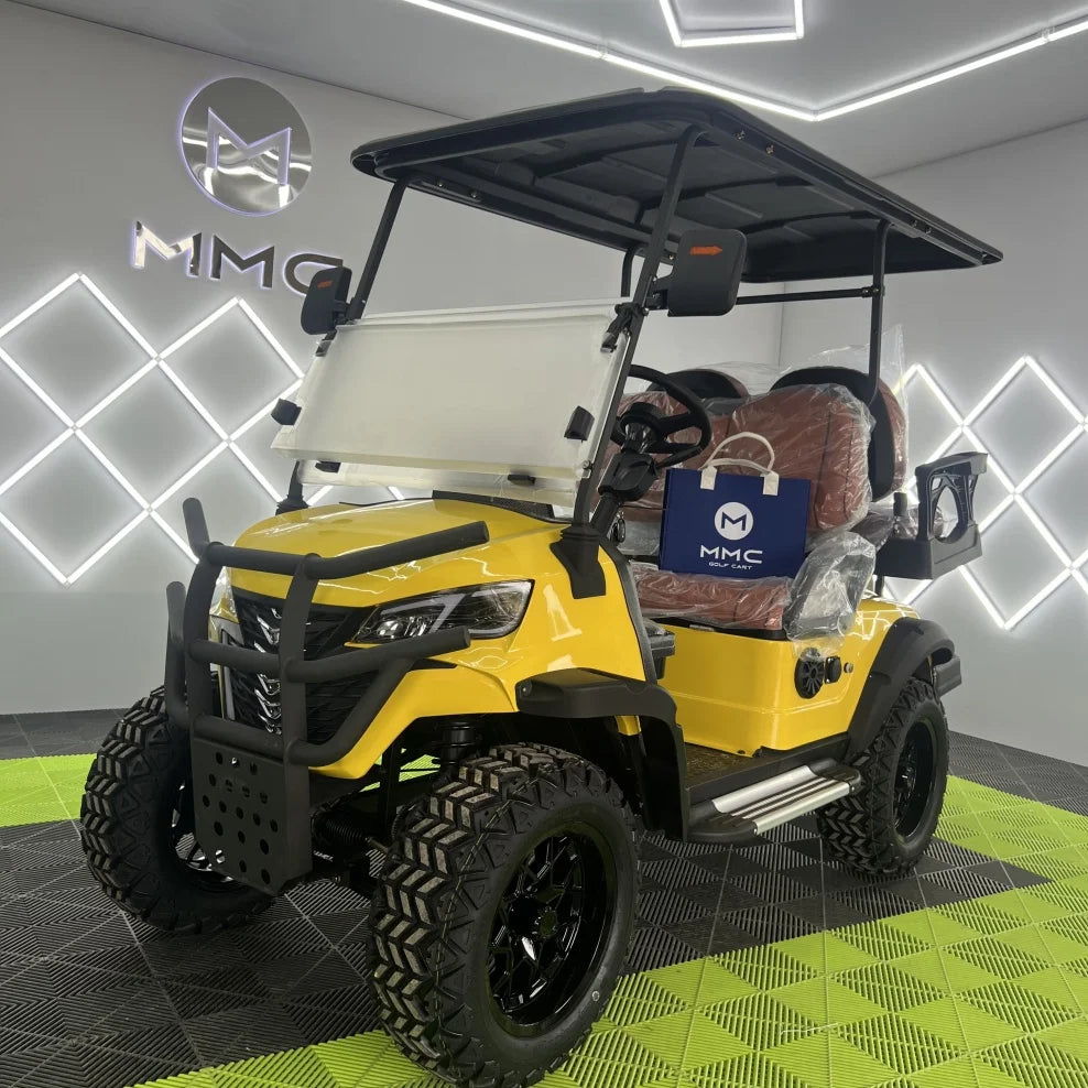 New 4 Seater Passenger Wholesale 4 Wheel Best Lithium Battery Electric Hunting Buggy Car 4x4 Golf Cart