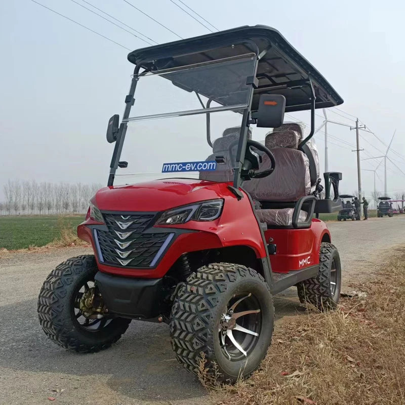 2025 New Model Style Exclusive  Factory 2 4 6 8 Seat Sightseeing Bus Club Car Hunting Cart Electric Golf Buggy Hunting Cart