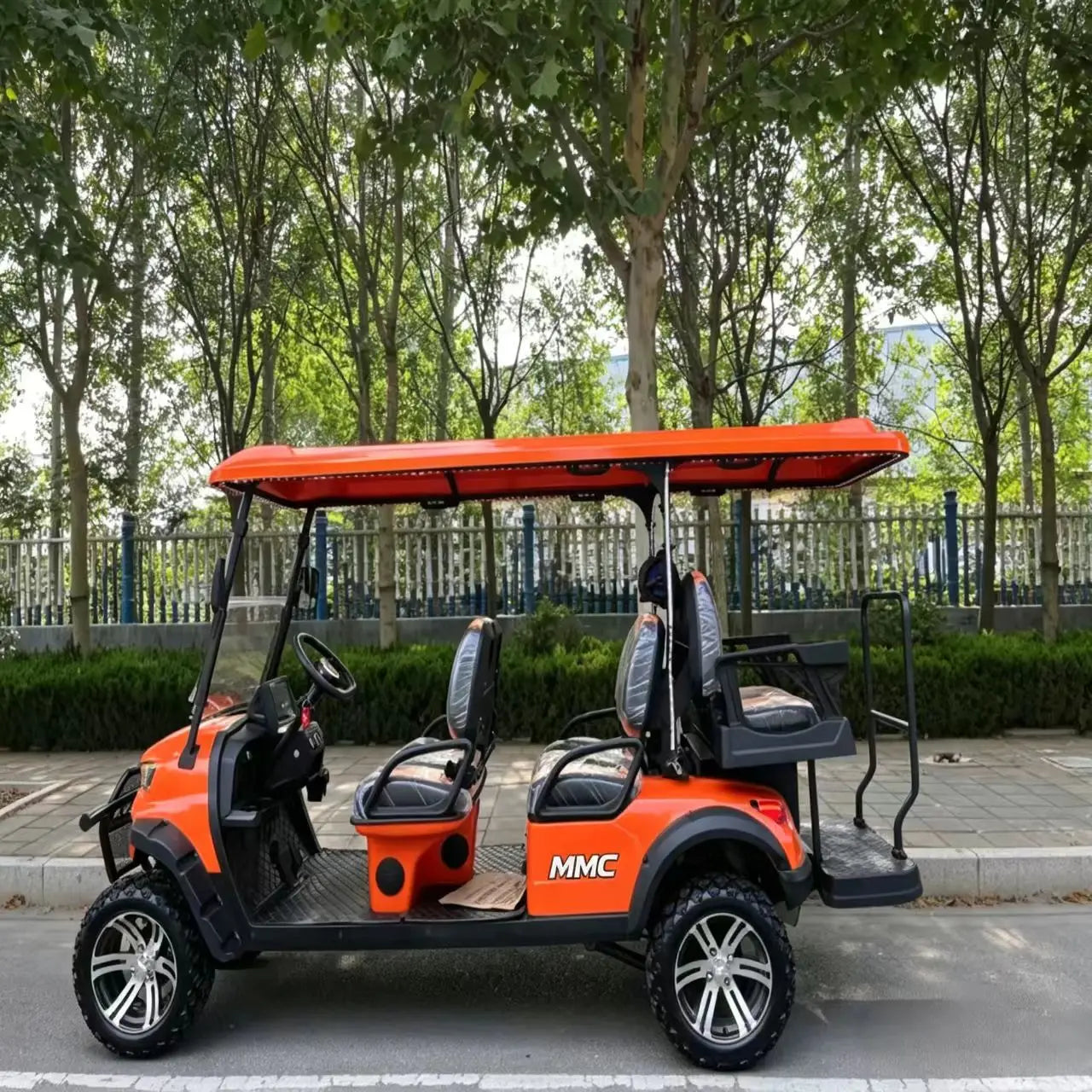 Custom 4WD Electric Golf Cart Super Torque Anti Rollover 2-8 Seater Options 48V/52V/72V 4000W/5000W/7000W - Hot Selling Model