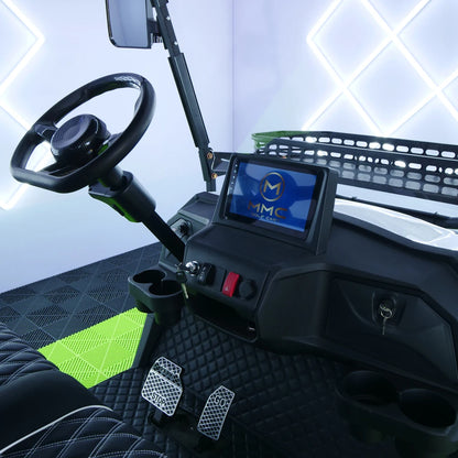 Manufacturer Customizable Electric Golf Cart With 10 Inch Screen Touch 60V Lithium Battery Street Legal Golf Cart Rapid Delivery