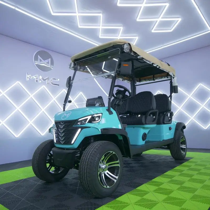 China Professional 48V 4 Seater Golf Carts Lifted Golf Buggy Lithium Battery 7500W Electric Golf Cart