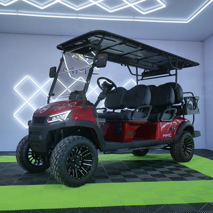 Manufacturer Customizable Electric Golf Cart With 10 Inch Screen Touch 60V Lithium Battery Street Legal Golf Cart Rapid Delivery