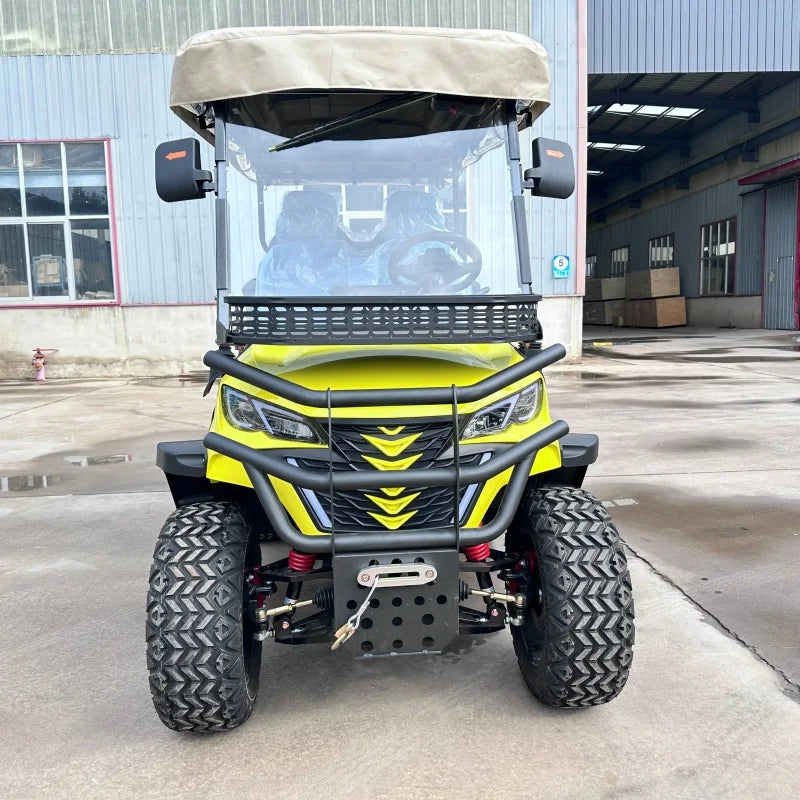 2026 New Model 4 Seater Golf Cart 72V Lithium Battery Golf Buggy Adult 4WD Street Legal Electric Golf Carts