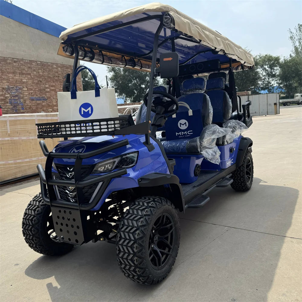 New 4 Seater Passenger Wholesale 4 Wheel Best Lithium Battery Electric Hunting Buggy Car 4x4 Golf Cart