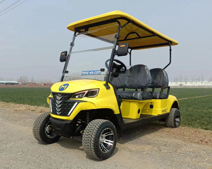 Fashion Classic Manufacturer 4WD Aluminum Alloy 2 4 6 8 Seats 48/60/72V 4000W/5000W/7500W Electric Golf Cart