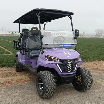 Fashion Classic Manufacturer 4WD Aluminum Alloy 2 4 6 8 Seats 48/60/72V 4000W/5000W/7500W Electric Golf Cart